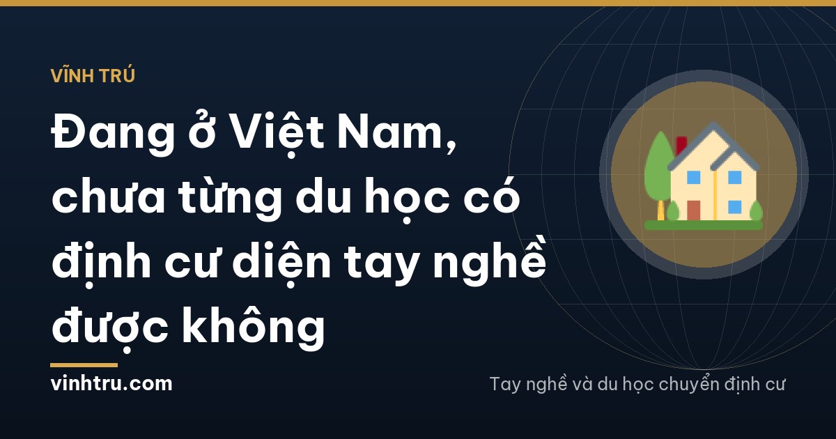 Vietnamese man in his early thirties seen from behind on a Hanoi apartment balcony at dawn, laptop with blank screen on a small table, rooftops and misty sky, wide shot